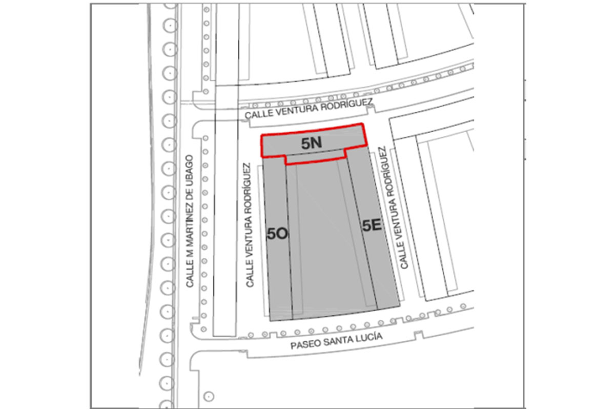 Parcela 5.N UNIDAD PA Sector Buztintxuri-Euntzetxiki-Santa Engracia Pamplona - imagen 3